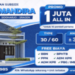 Griya Mandira Village 4 Sidoharjo Sragen