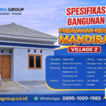 Spesifikasi Perumahan Griya Mandira Village 2 Sragen