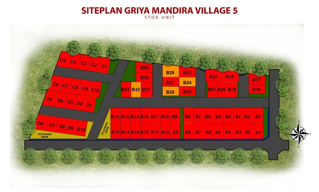 Update Stok Mei 2026 Perumahan Griya Mandira Village 5