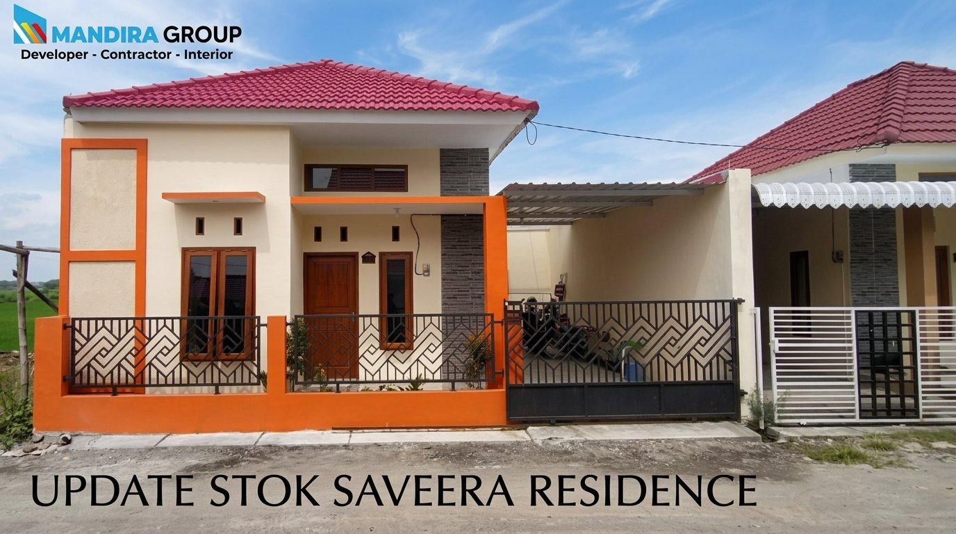 Update Stok Perumahan Saveera Residence – Kepuh, Nguter, Sukoharjo | Mei 2026