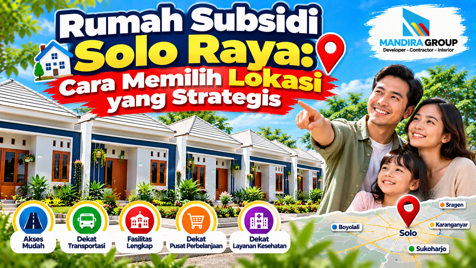 Cara Membandingkan Lokasi Perumahan Subsidi di Solo Raya