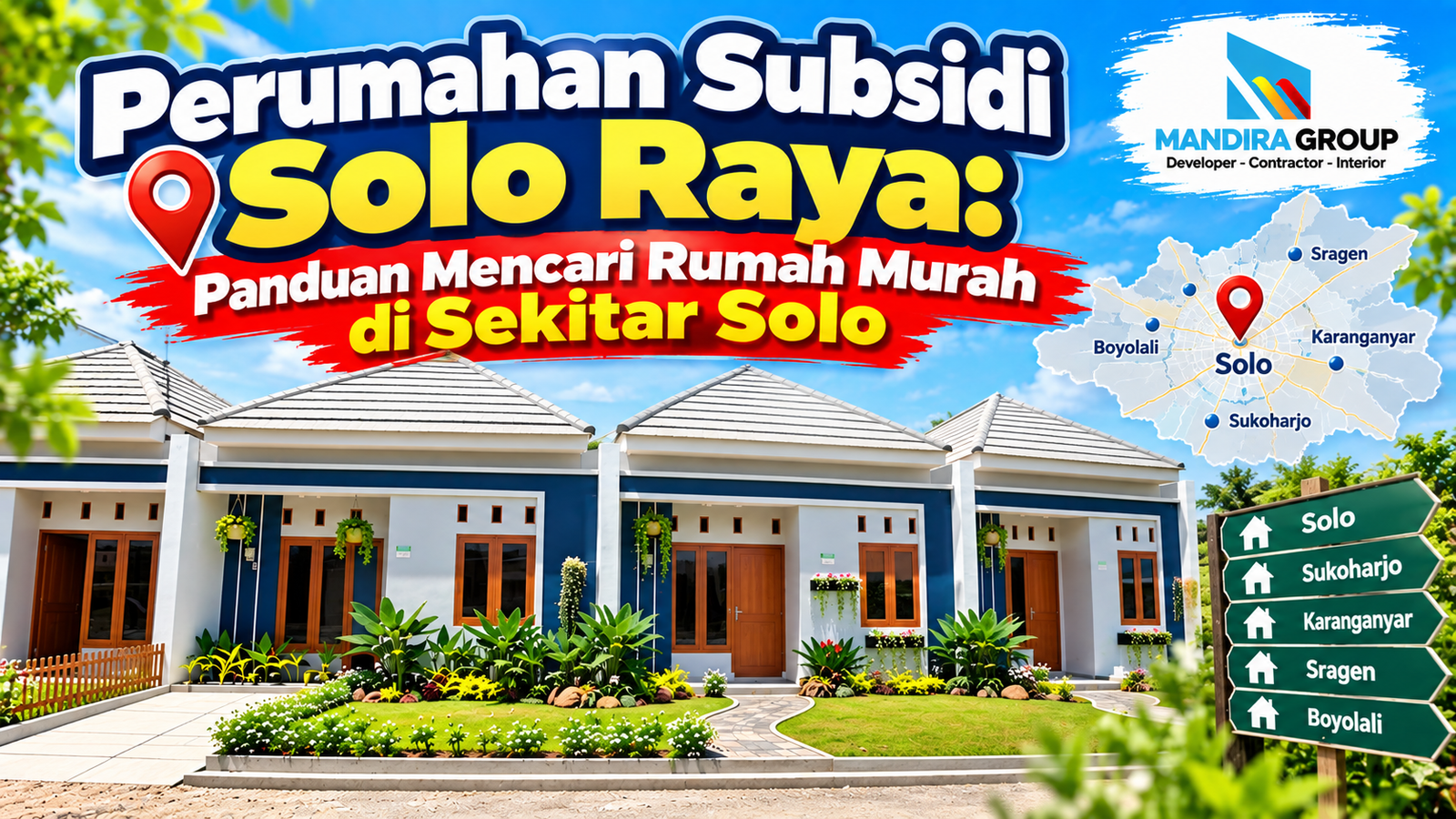 Perumahan Subsidi Solo Raya Panduan Mencari Rumah Murah di Sekitar Solo
