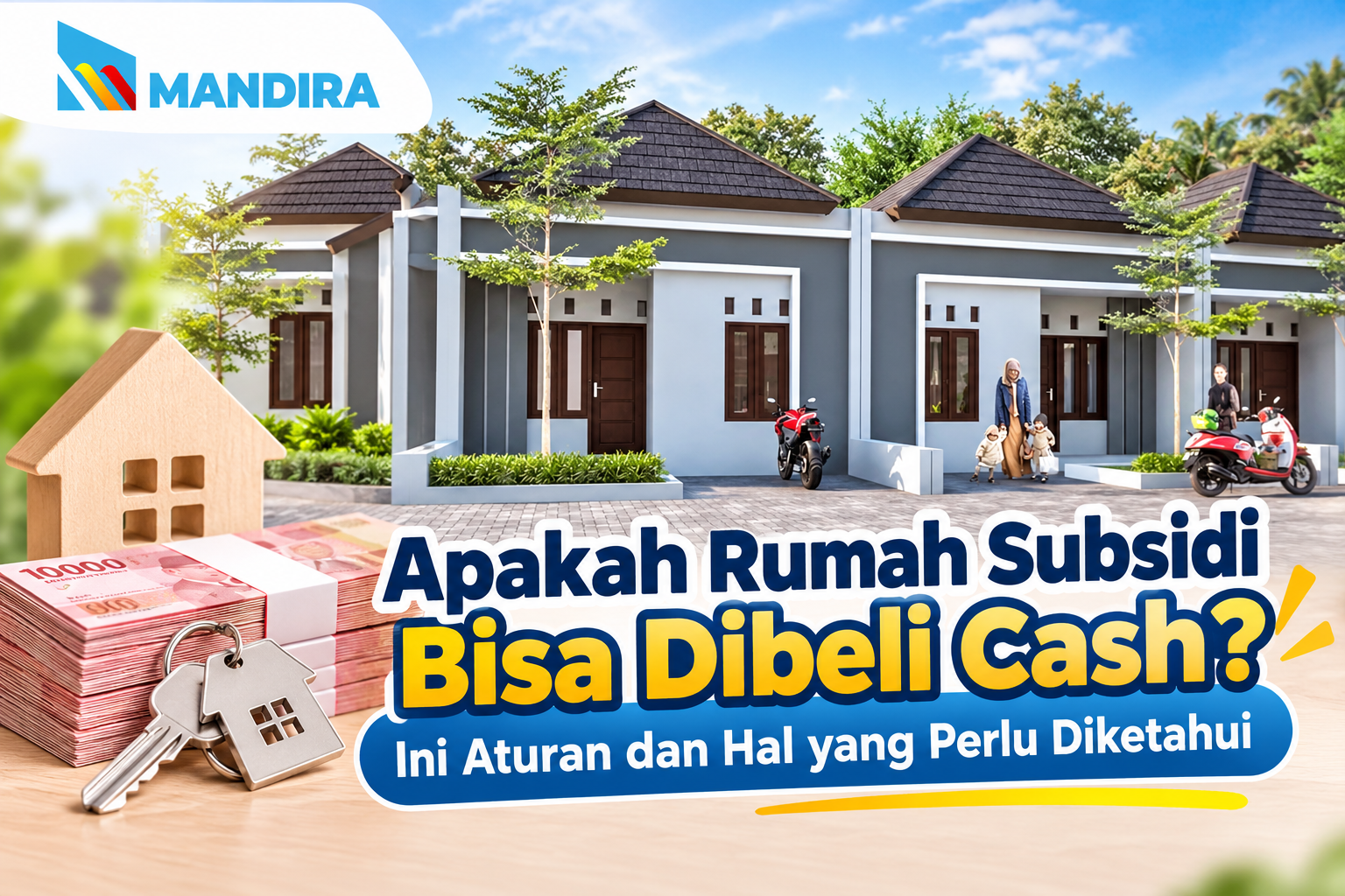 Apakah Rumah Subsidi Bisa Dibeli Cash? Ini Aturan dan Hal yang Perlu Diketahui