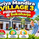 Griya Mandira Village 3 Pilihan Hunian di Sukoharjo