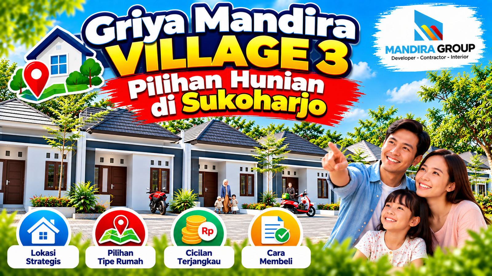 Griya Mandira Village 3 Pilihan Hunian di Sukoharjo